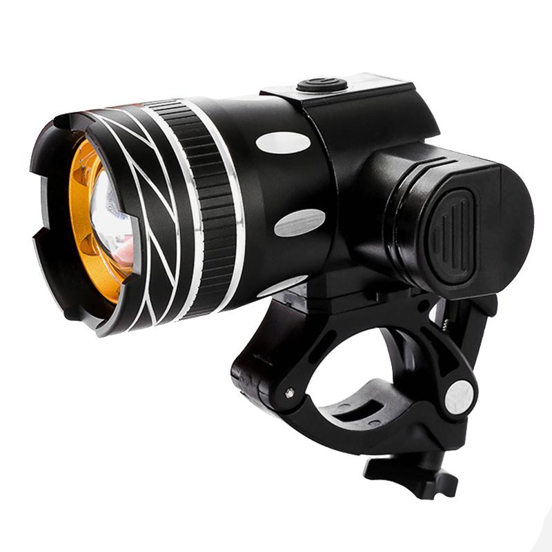 

Bike Light LED Lamp Adjustable Bicycle Light USB Rechargeable Front Bike Headlight Cycle Accessories