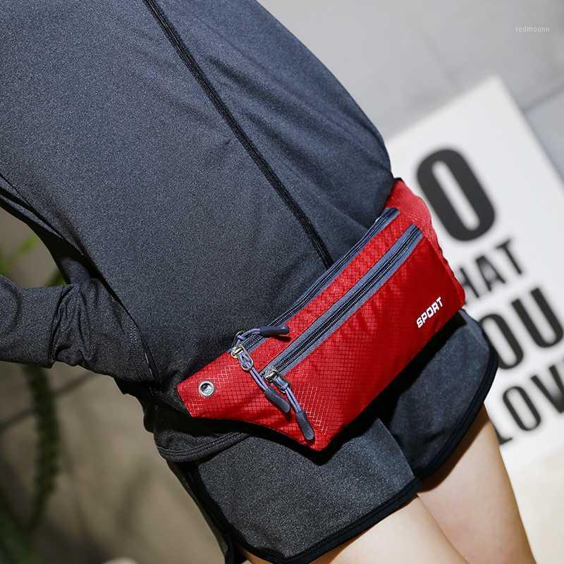 

Multifunctional Sports Waist Bag,Running Bag,Sports Carry Bag,with Earphone Hole,Large Capacity Chest Bag,31*21cm1, Black