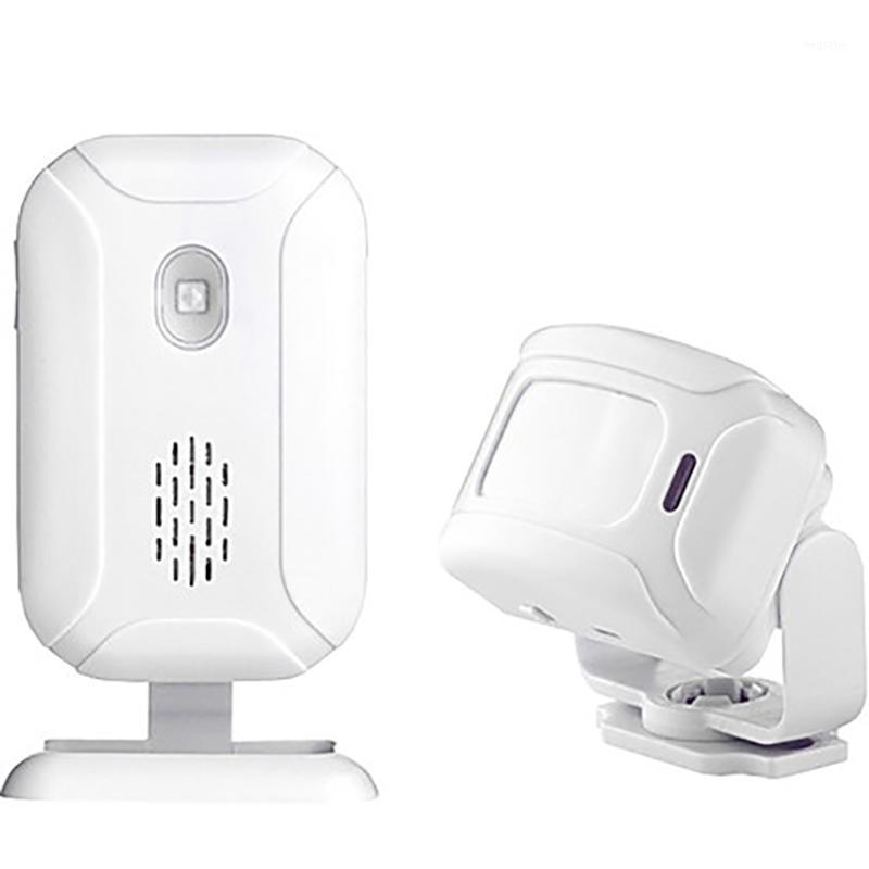 

Wireless Split Welcome Motion Sensor Alarm Doorbell Door Open Chime Entry Alarm with Long Range Receiver, 5 Modes for Shop Store1