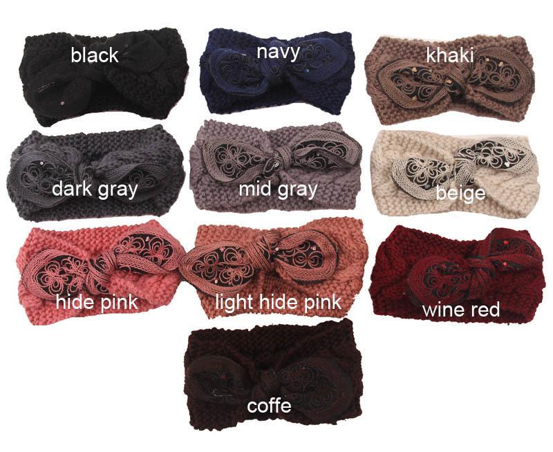 

women Earwarmer Cabled Ear Warmer Winter Crochet Headband Chunky Ear warmer Taupe Brown Cappuccino Warm Hair Band 100pcs