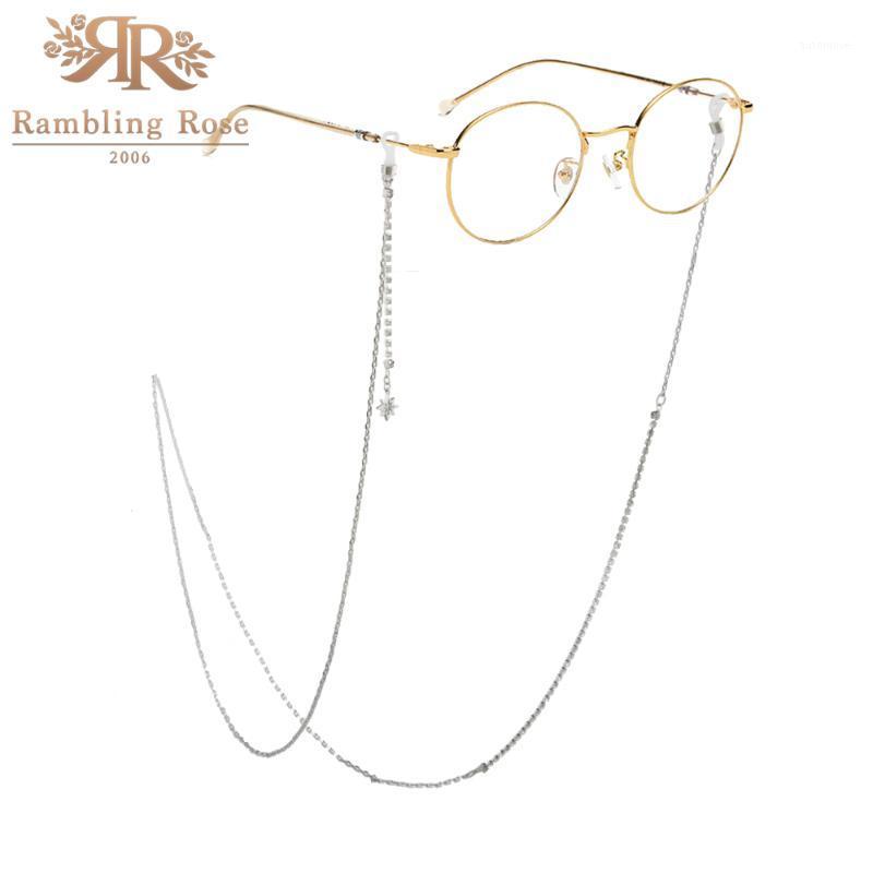 

Eyeglasses Chains For Women Metal Crystal Sunglasses Reading Glasses Cords Vintage Glasses Holder Strap Lanyards Eyewear Gifts1