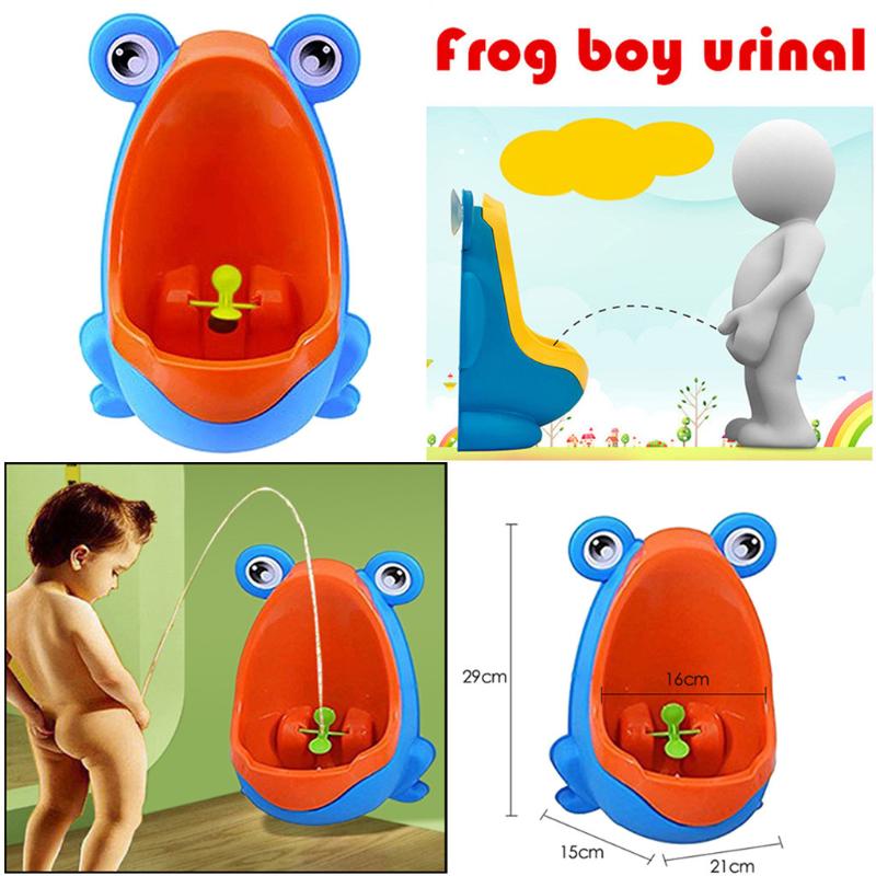 

Cartoon Animal Kids Potty Toilet Urinal Boy Pee Trainer Children Wall-mounted Toilet Pee Trainer Baby Bathroom Urinal #T2G