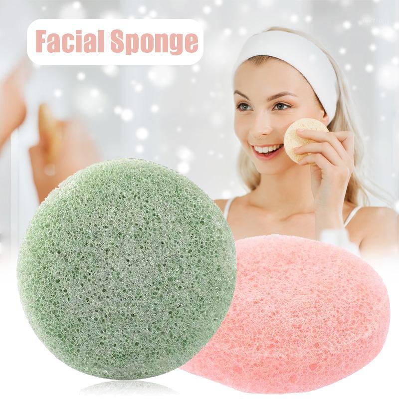 

High Quality Nature Round Shape Konjac Sponge Face Cleaning Sponge Cosmetic Puff Reusable Konjac Puff Facial Cleaner1