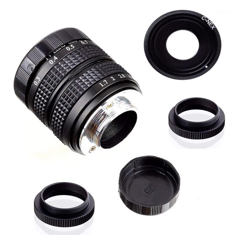 

Fujian 35mm f/1.7 APS-C CCTV Lens+adapter ring+2 Macro Ring for SONY NEX Mirroless Camera A5300/A6000/A6300/A7/A7II/A91