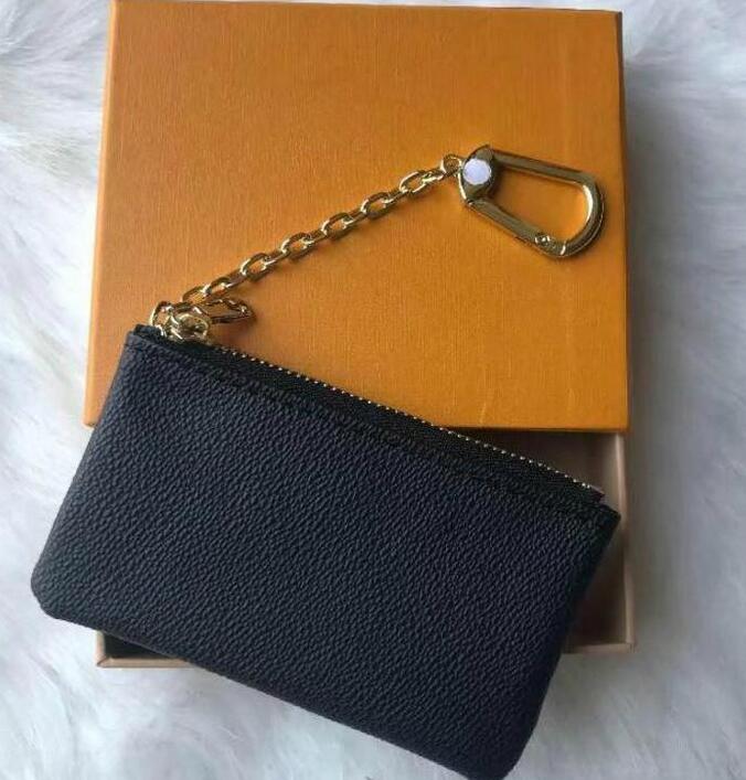 

KEY POUCH M62650 POCHETTE CLES Designer Fashion Womens Mens Key Ring Credit Card Holder Coin Purse Mini Wallet Bag Charm Brown dropshipping