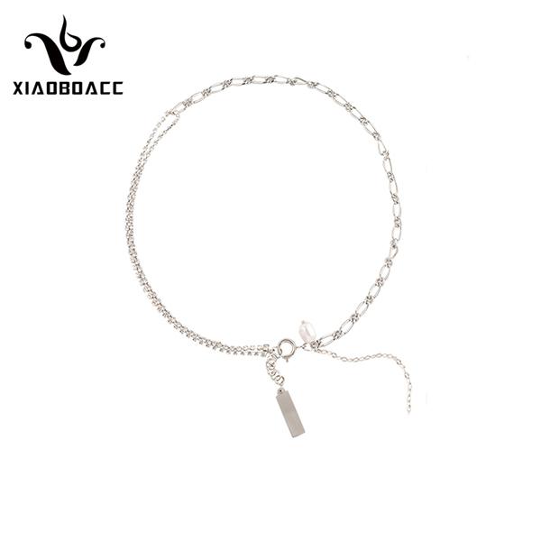 

XiaoboACC Korean Fashion Pearl Pendant Necklace