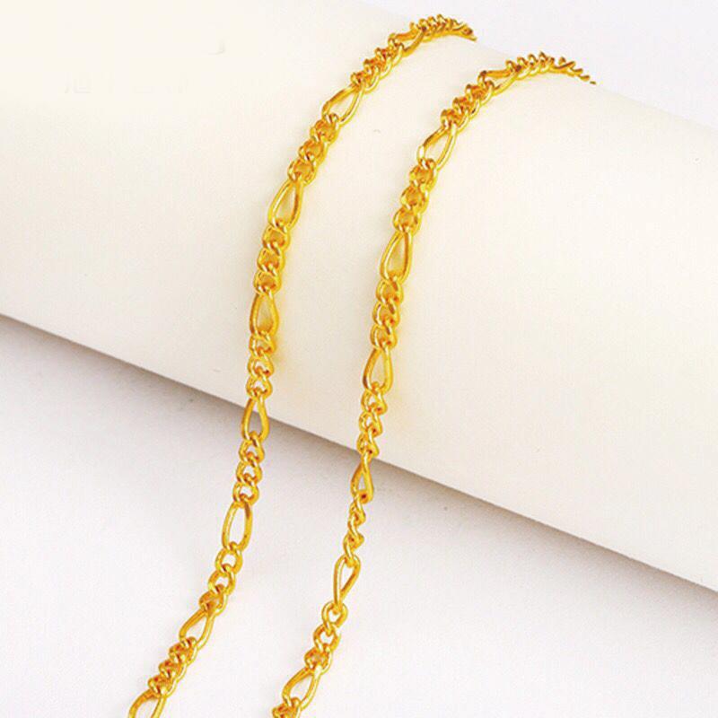 

XP Jewelry -- ( 45 cm x 3 mm ) 18 inch Gold Figaro Chain Necklaces For Women Men 2020 Fashion Jewelry Lead and Nickel Free