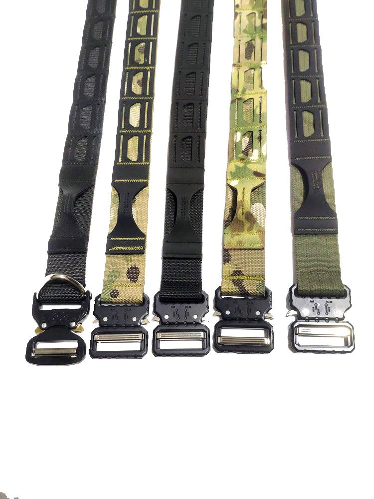 

Tcmaoyi Outdoor Multifunctional Human Wave 3.8cm Metal Snake Button Laser Tactical Waistband Tc0165, Mc
