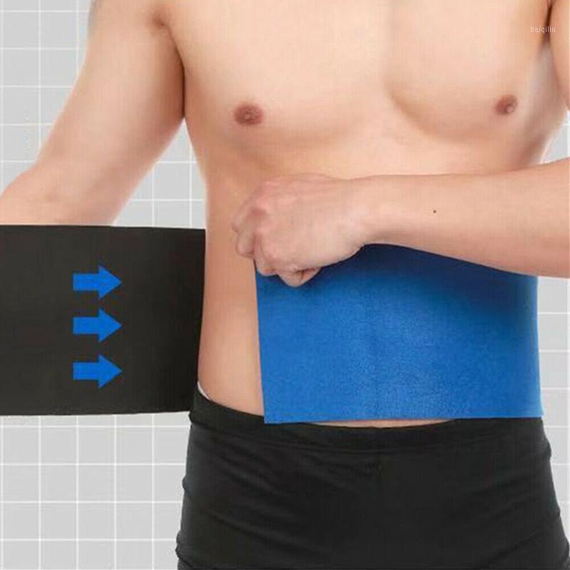 

Men Women Blue Waist Suppor Slimming Belt Abdomen Shaper Burn Fat Lose Weight Fitness Fat Cellulite Body Sport Protective Gear1