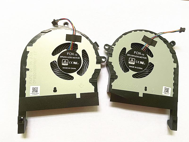 

New CPU GPU fan for ASUS ZX80G FX504 FX80GE FX80FE FX80 laptop Cooling cooler fan
