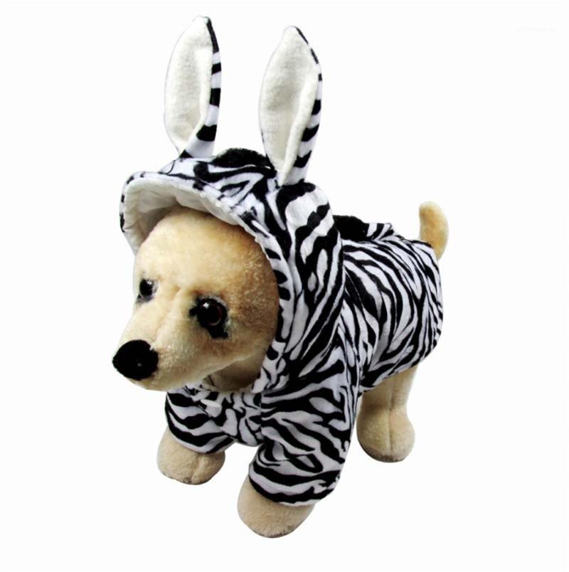 

Retail New Coming Zebra Style Pet Dogs Cosplay Coat Free Shipping new clothing for dog1, White