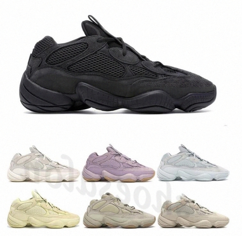 

Soft Vision Stone Bone White Shoes Men Women Moon Yellow Utility Blush 500s Salt Kanye West 500 Designer Sports Sneakers Wave Run F3Gl#, White;red