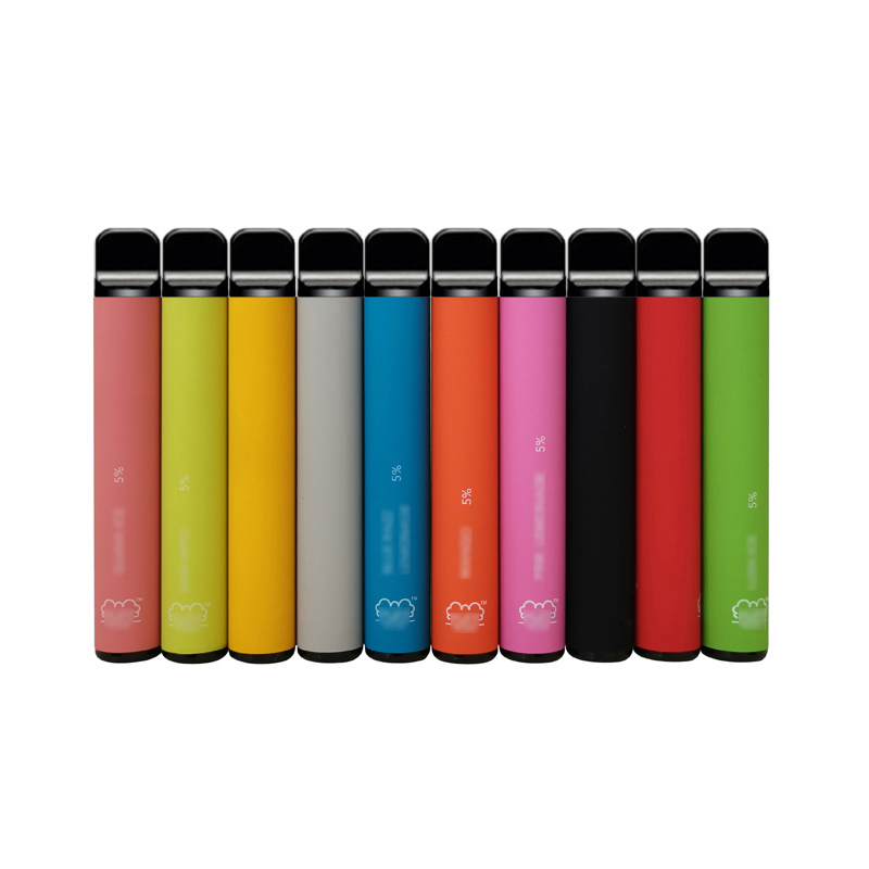 

Personalized vape pen puff plus bulk OEM ODM brand custom logo packaging box 800 puffs 550 mAh Disposable e cig