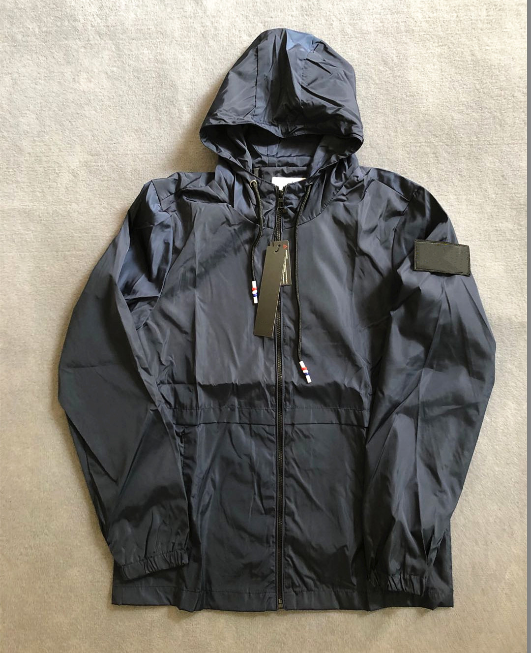 

Mens Jacket Coat Autumn Windrunner Jackets Brand Sports Windbreaker Casual Jacket Men Tops Clothing new, Black