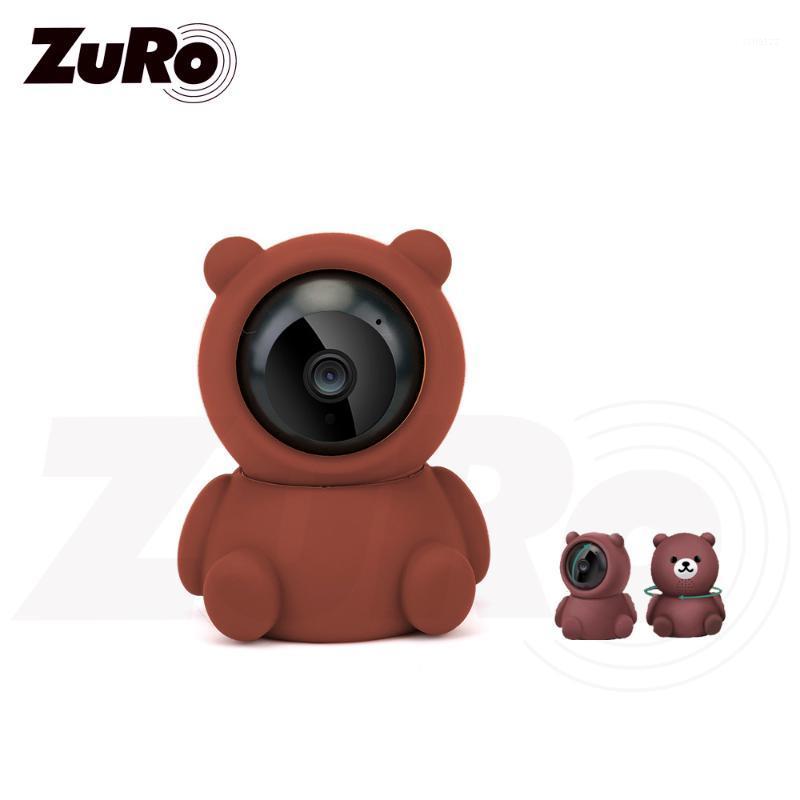 

Little bear baby monitor Mini IP camera night vision wifi camera motion detection recorder IP remote control PTZ control1