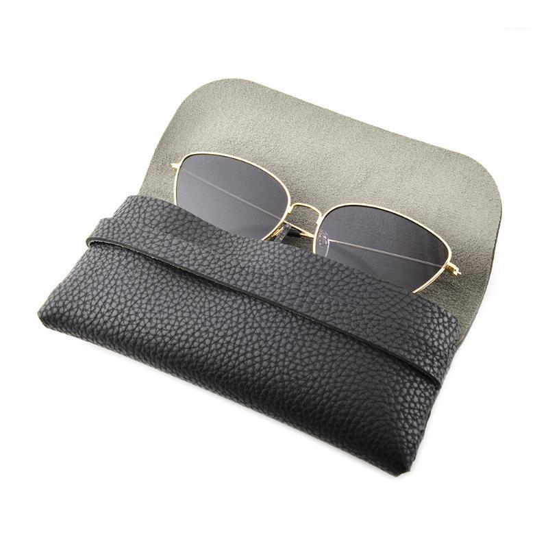 

Gudzws Retro Vintage Stylish Sunglasses Cat Eye Metal Glasses Unisex with Pouch1