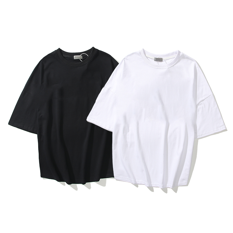 

2021 new fashion brand high street men and women couples foam printing letters short-sleeved trendy T-shirt, Bag