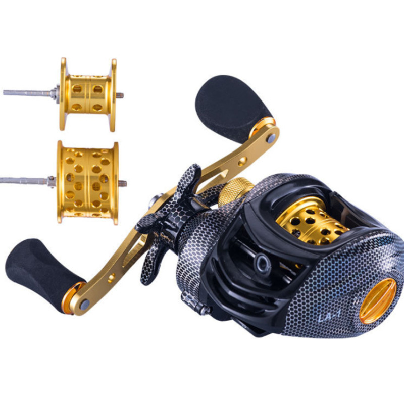 

631 Baitcast Fishing Reel 13 Bearing Large Line Capacity Lightweight Lefthanded Righthanded Bait Casting Fishing Wheel Tool T1