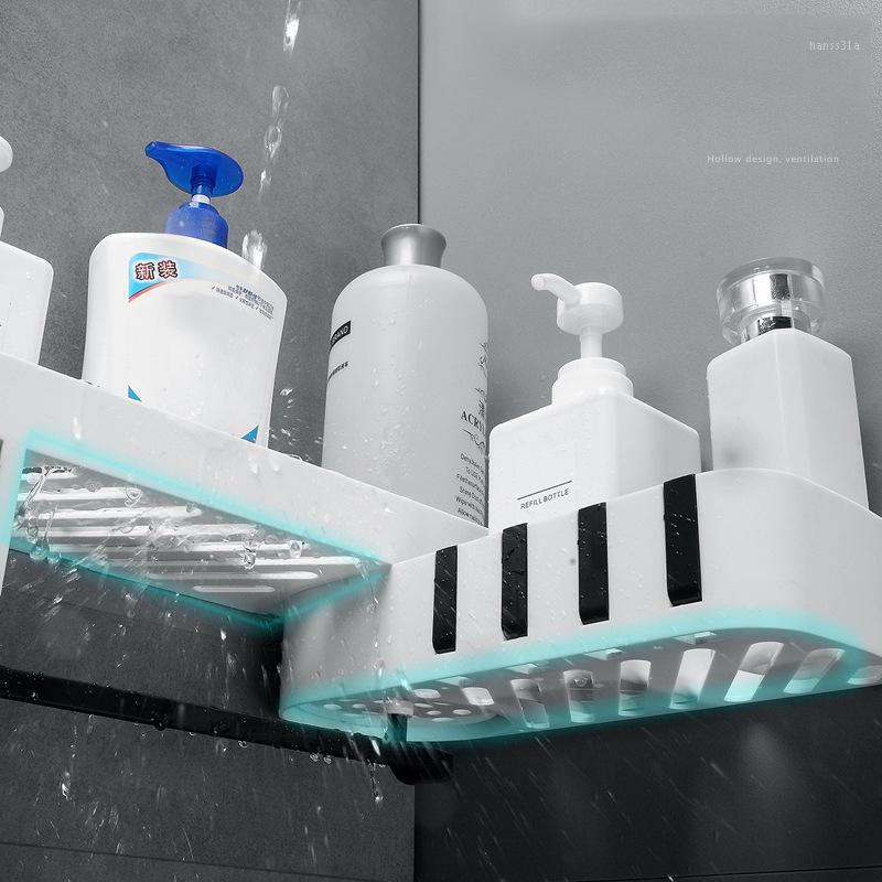 

Plastic Suction Cup Bathroom Kitchen Corner Storage Rack Organizer Shower Shelf And Organizing Storage1