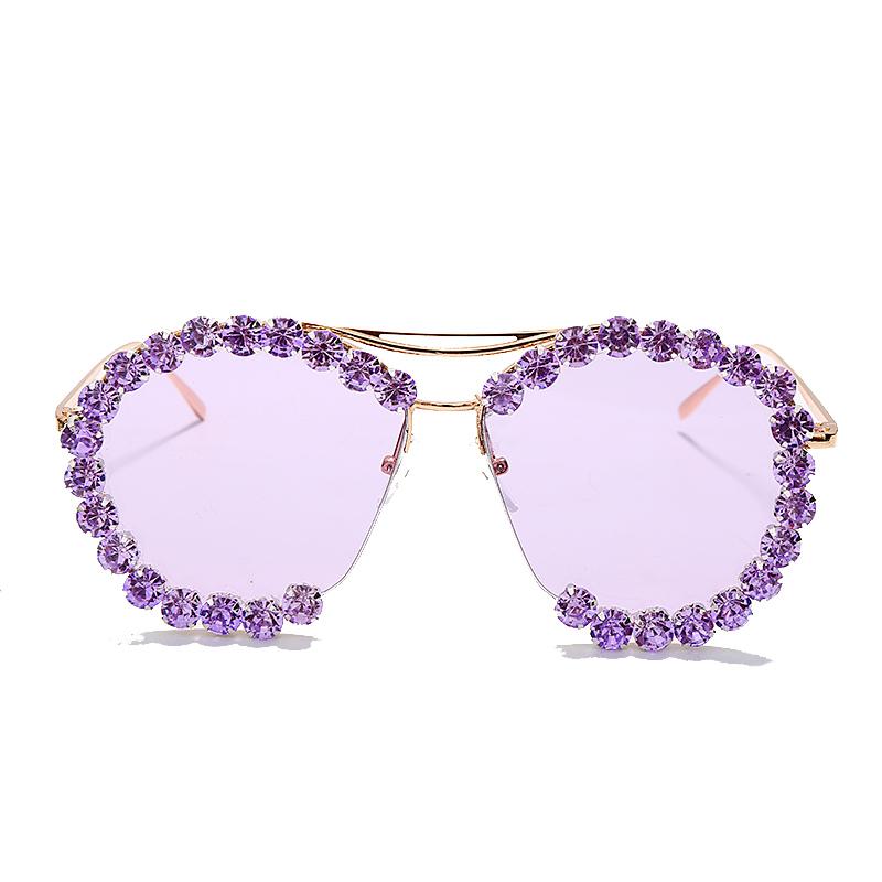 

Sunglasses 2021 Retro Small Women Vintage Brand Shades Metal Color Sun Glasses For Female Fashion Designer