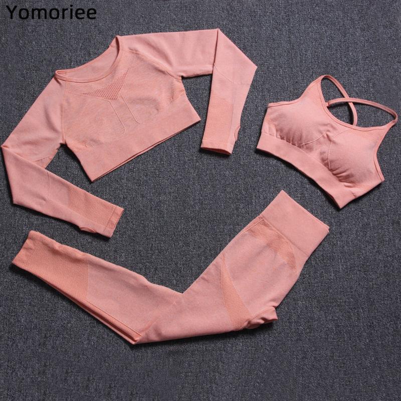 

Sports Bra Pants Autumn Winter Fitness Clothes High Waist Yoga Pants Women Running Seamless Gym Set Work Out Outfits Yomoriee, Grey bra