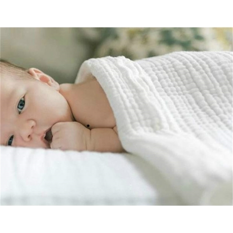 

Blankets Cotton Newborn Baby Swaddle Wrap Muselina Bebe Algodon Wrapple Bamboo Muslin Blanket Stroller 201111