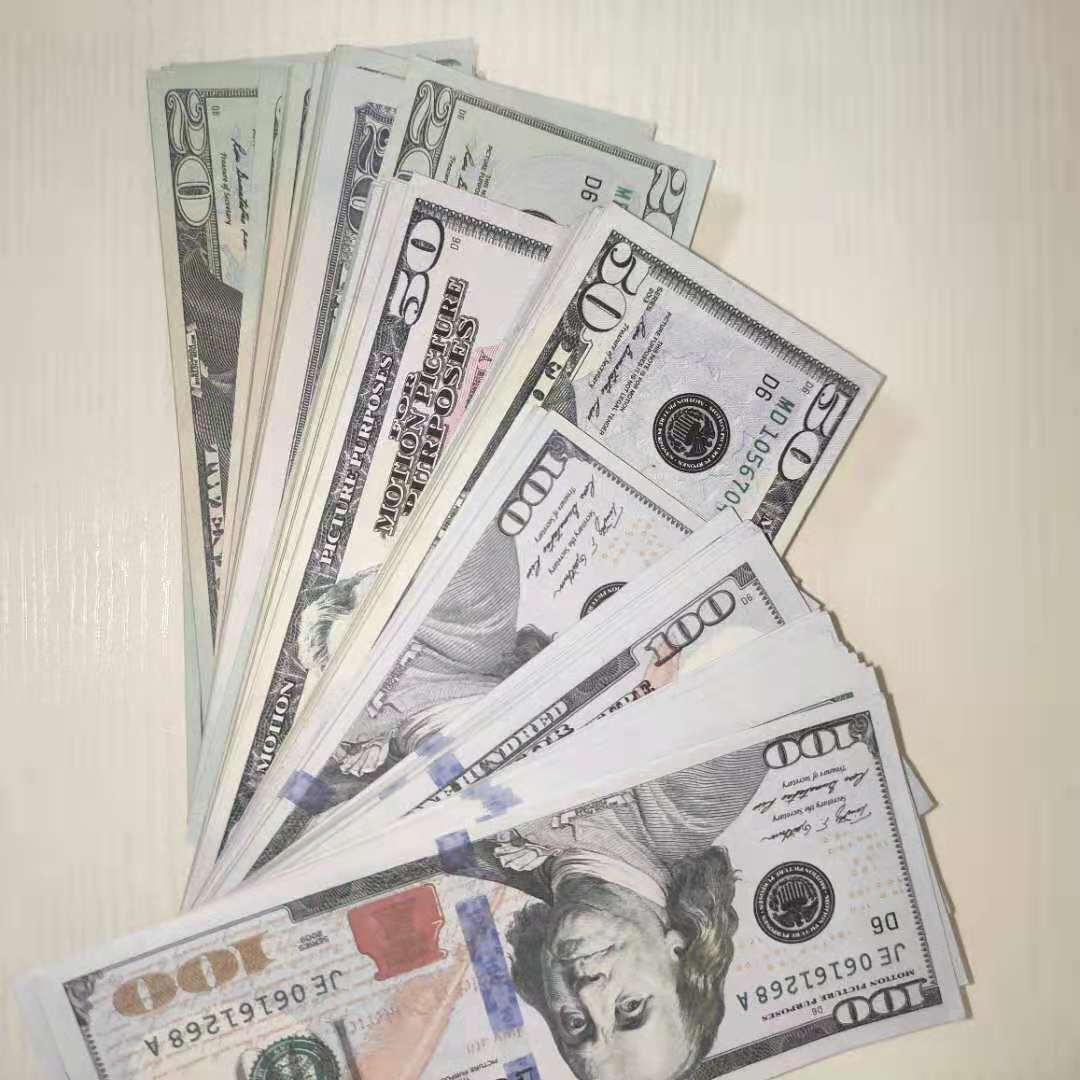 

Banknote & Dollar Nightclub 18 Billet Prop Money Movie 1/5/10/20/50/100 Wholesale Fake Faux Bar Play Atmosphere Oedrj, 1$