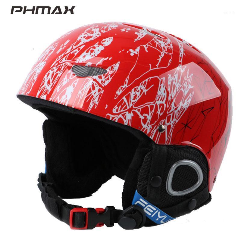 

PHMAX Winter Children Ski Helmet Boys Breathable Snowboard Helmet Multiple Color Girls Keep Warm Skiing Skating Head Protection1