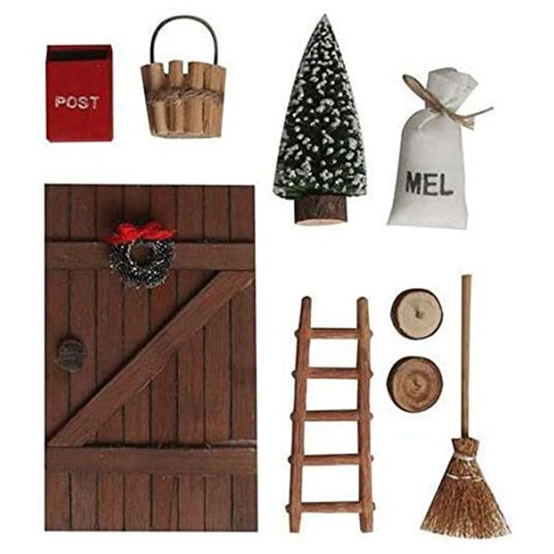 

Diy Felts Christmas Tree With Ornaments Kids Xmas Gifts Door Wall Hanging Christmas Dparty Supplies Room Decor Accessories #4