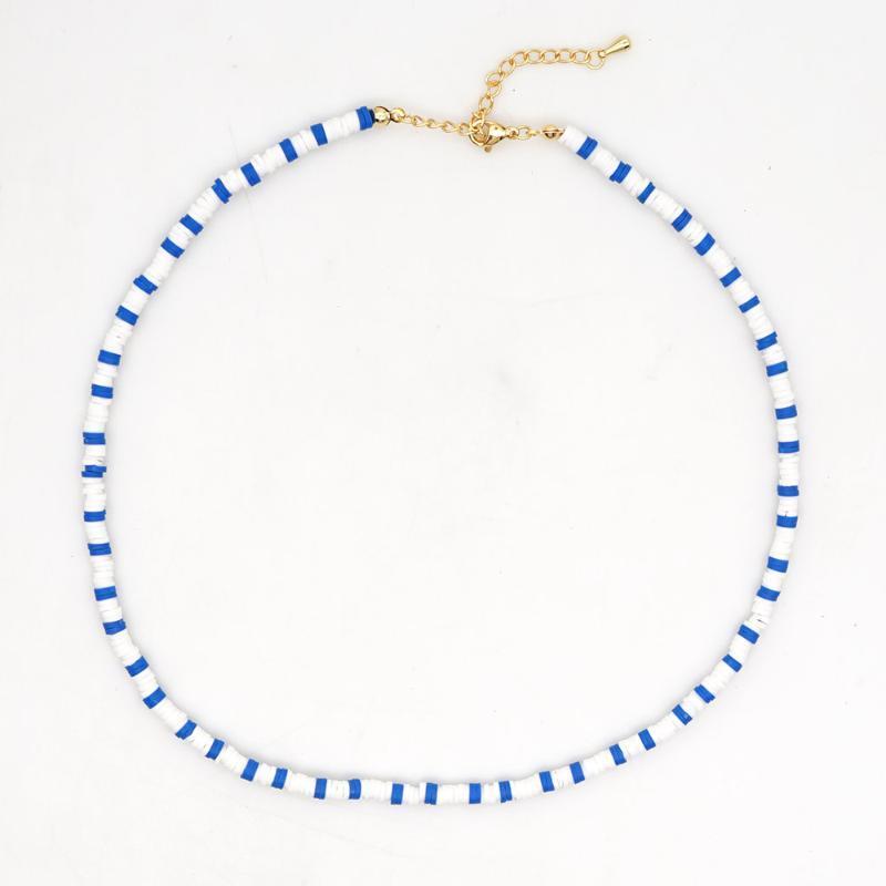 

Go2Boho Fashion Necklace For Women Heishi Necklaces Jewelry 2020 New 4mm Polymer Clay Beads Handmade Collier Jewellery Wholesale1
