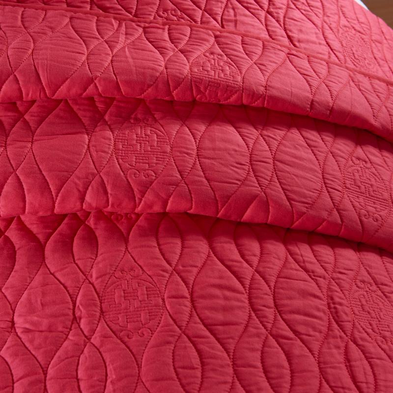 

White Brown Rose Red Blue luxury European Style 100% Cotton Bedspread Pillowcases Bed Sheet Bed Cover 220X240cm 3pcs 33