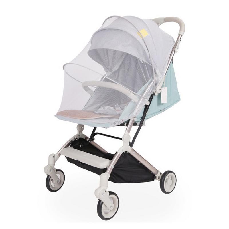 

Enlarged Denser Full Coverage Universal Zipper Convenient Pink Mosquito Net for Baby Strollers Carriers Car Seats Cradles