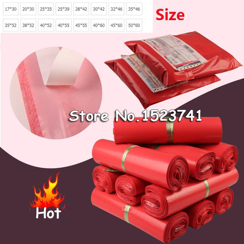 

Free Shipping No Padded Envelopes Poly Mailer BY Mail Plastic Mailing Bags Envelope 100pcs/lot Hight quality 17*30CM1