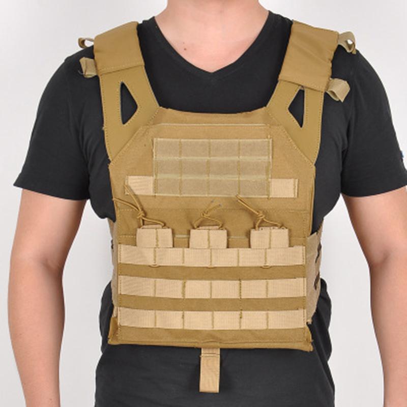

JPC amphibious outdoor vest 900D Oxford cloth multifunctional outdoor training suit tactical vest, Yellow