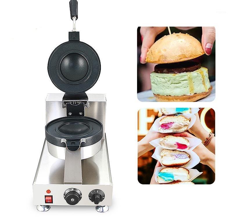 

Free Shipping Hot Snack Machine Italian Brioche Krapfen Warmer 220v Ice Cream Gelato Panini Maker/Press With CE approed1