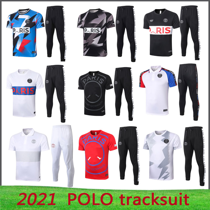 

21 22 Outdoor paris soccer shirt air Jordam Survetement football 2021 Short sleeve training clothes mbappe ICARDI Short sleeve training shirt, Black