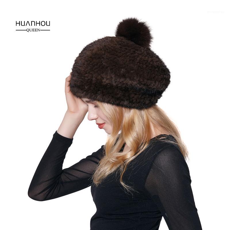 

Winter women hat Berets warm and soft1, Black