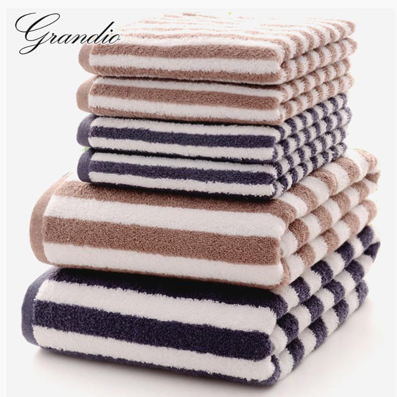 

Wholesale-3 Pack 100% Cotton Towel Set for Adults 1 Piece Terry Bath Towel 2 Pieces Hand Face Towels Washcloths for Bathroom Yoga Swim Spa1, Blue
