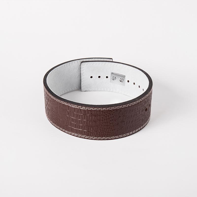 

Supporting Waist Exercise Fitness Weightlifting Squat Training Lumbar Belt Powerlifting Waist Training Lumbar Belt For Men, Crocodile pattern