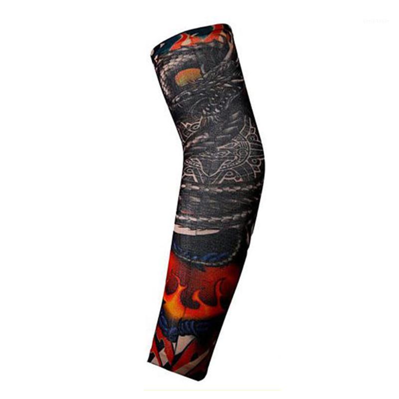 

Elastic Tattoo Sleeve Riding UV Protection Care Nylon Halloween Party Stretchy Arm Stockings Riding Sticker Sleeves Arm Warmersr1, W08