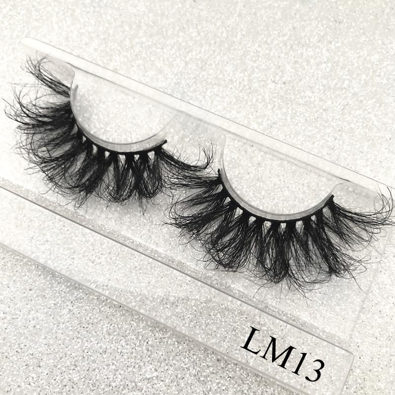 

Buzzme 28mm mink lashes with paperbox natural Popular Cruelty free 100% Handmade reusable 3d mink eyelashes