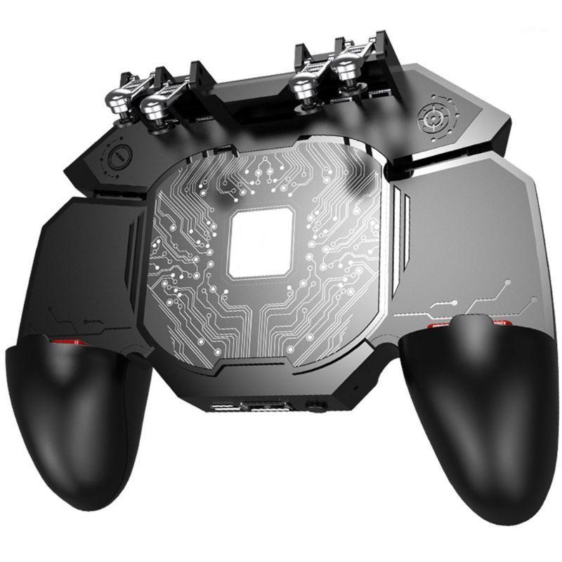 

Mobile Phone Cooling Fan Radiator 6 Finger Trigger Cellphone Game Controller1