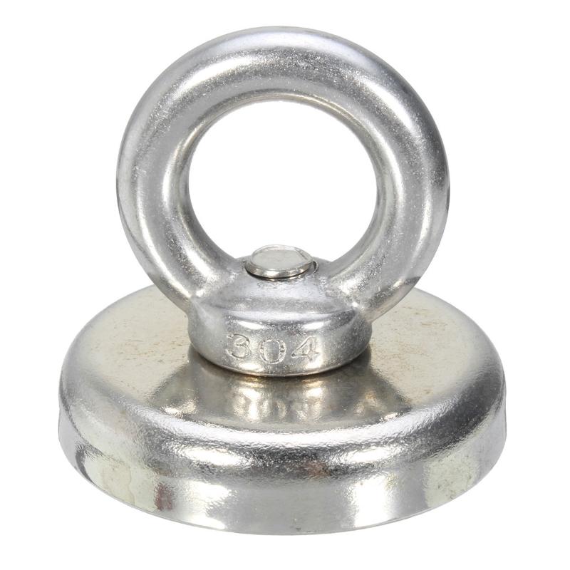 

Hot Salvage Strong Recovery Magnetic Neodymium Eyebolt Circular Ring D48x52 mm