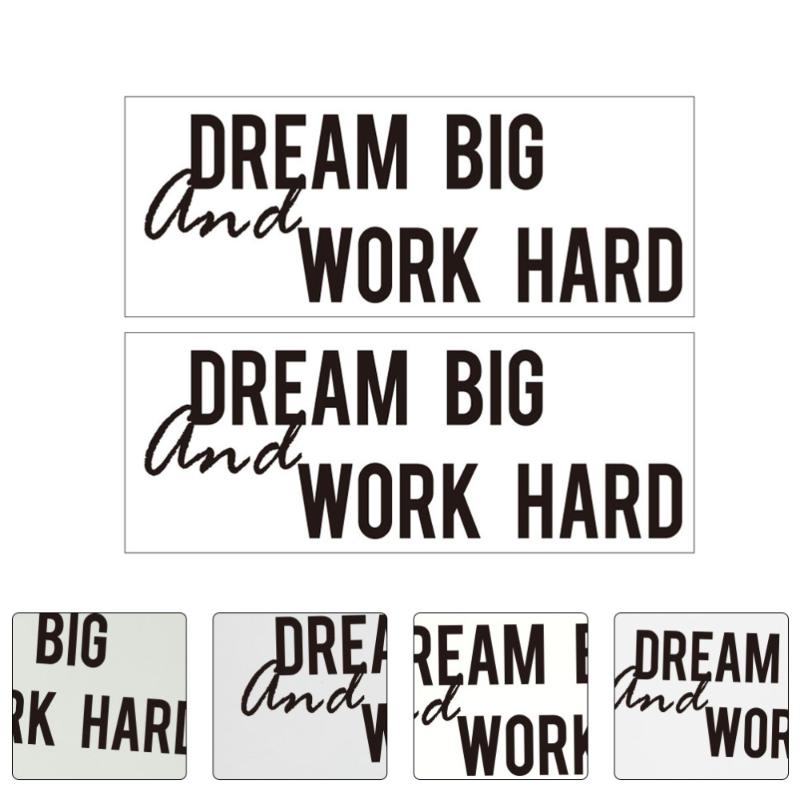 

Quotes Wall Sticker Inspirational Wallpaper Wall Decal Study Room Decoration