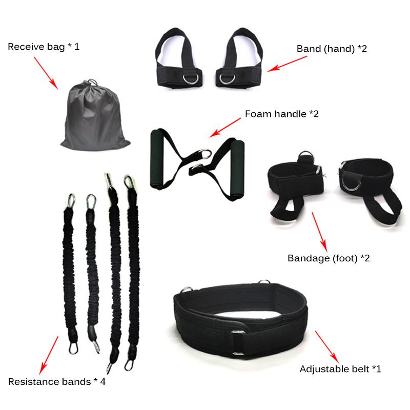 

Fitness Yoga Resistance Bands Set Stretching Band Arm Rope Pull Rope Enhance Leg Strength Sport Training Elasticity Bands