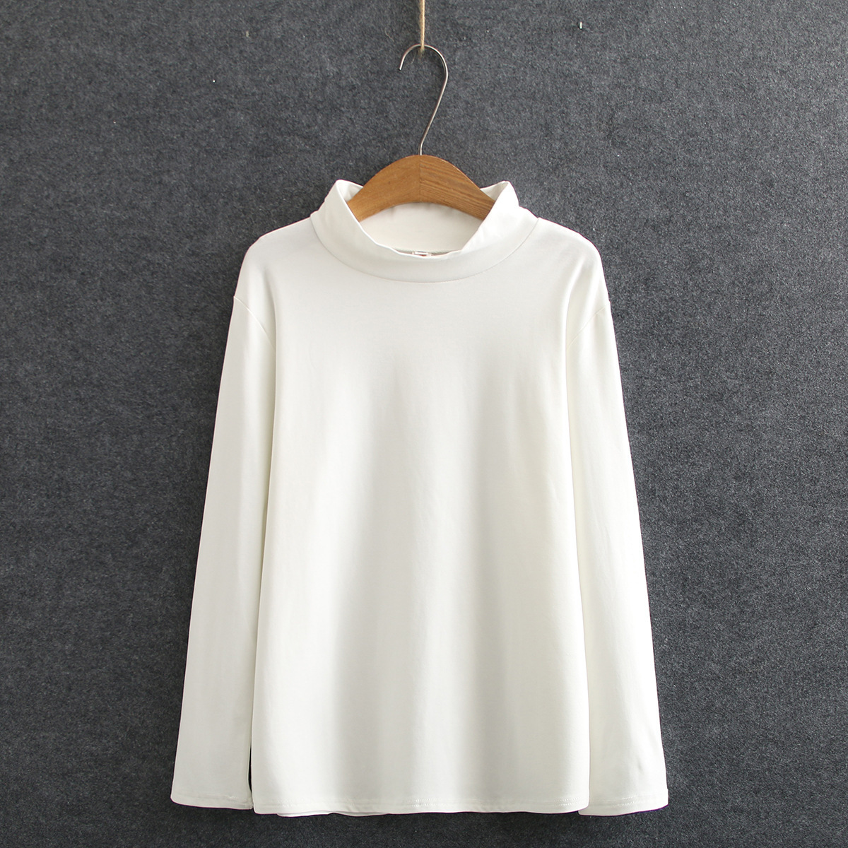 

Autumn T-shirts, Black Big, Solid Turtlenecks, Tall Tops. 8ti5