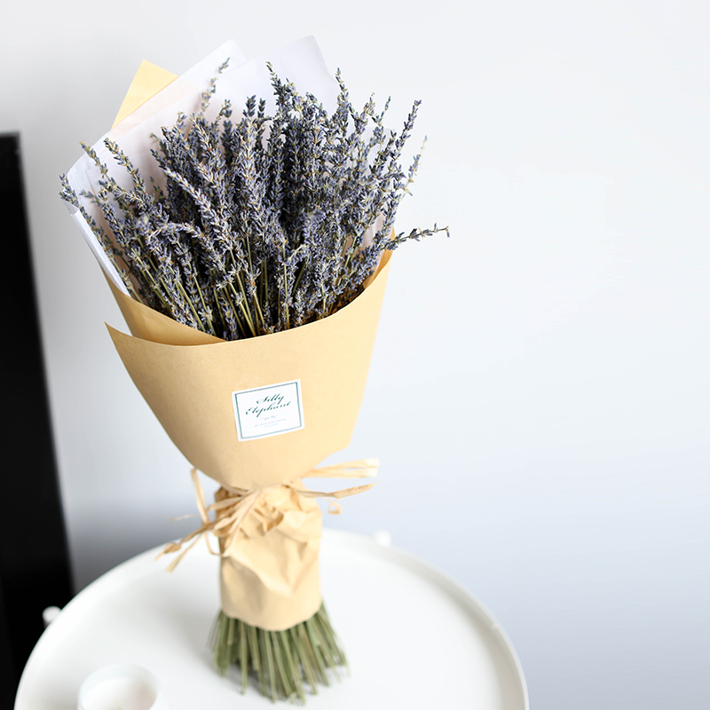 

Pampas Grass Thinker 100g Dried lavender flowers bunch wedding home flower bouquets pure natural lavender flower bunch for art decor, Raw color