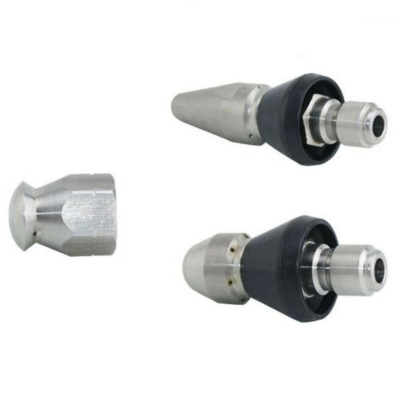 

Cleaning Nozzle Pipe Jetter Spray Energy saving 3/8\\\\\\\\\\\\'\\\\\\\\\\\\' Stainless Steel Washer1, As pic