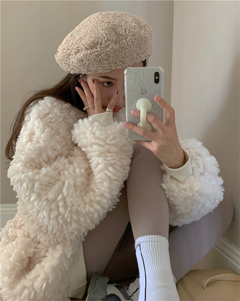 

2021 Spring Fall Female New Design Hoodies Long Sleeve Two Striped Pieces Sew Tops Pullovers Fashion Neck Sweatshirt VG9Y, White