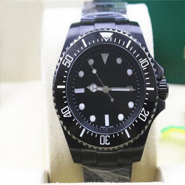 

luxury watches mechanical stainless steel bracelet 44mm green blue black dial 126660 116660 automatic fashion mens wristwatch